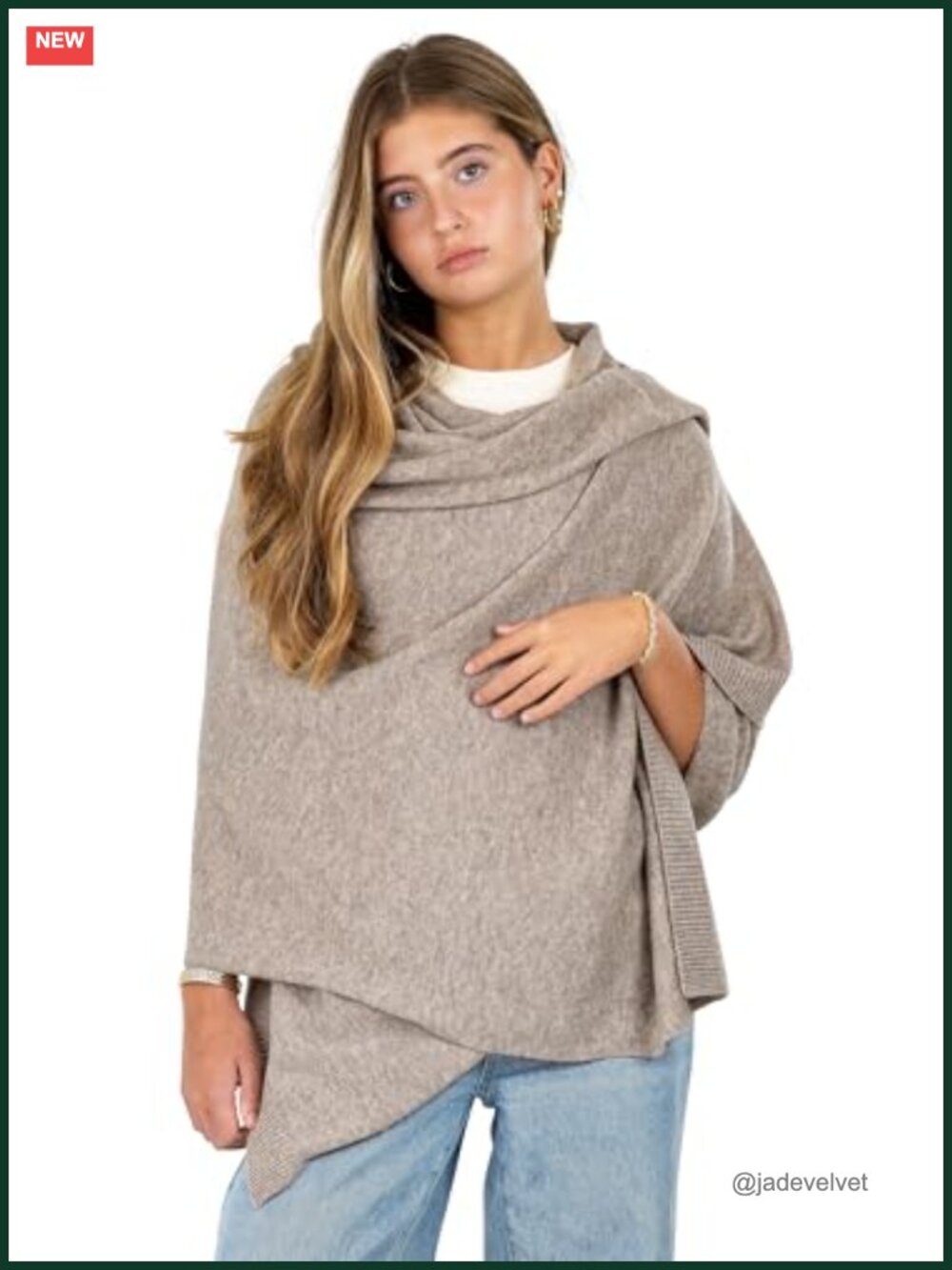 Cashmere Wool Blend Wrap Shawl Pashmina Scarf for Women Travel 78x27